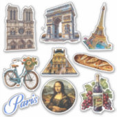 Stickers Paris (Devant)