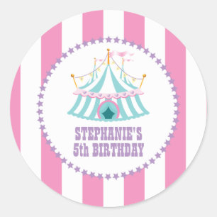 Stickers Pastel avec tente carnaval