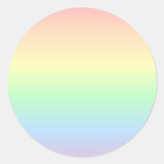 Stickers Pastel Colors Arc-en-ciel