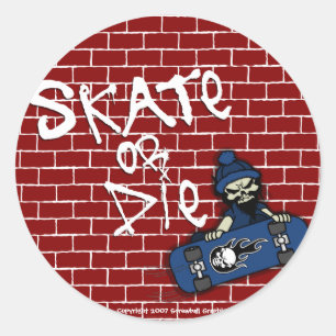 Stickers Patinage ou Mie