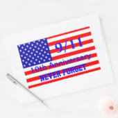 Stickers patriotiques 911 10e anniversaire (Enveloppe)