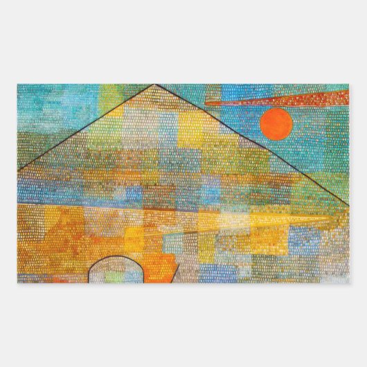 Stickers Paul Klee Ad Parnassum (Devant)