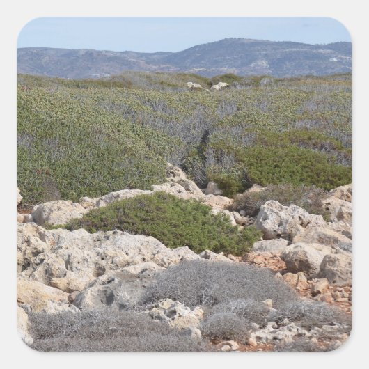 Stickers Paysage de Chypre (Devant)