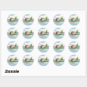 Stickers Paysage Délimité (Feuille)