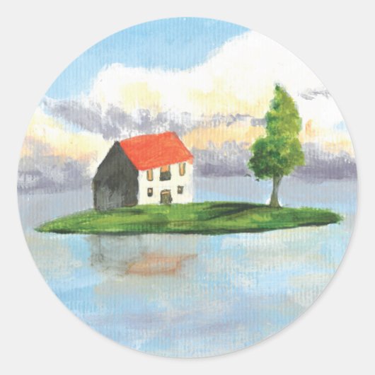 Stickers Paysage Délimité (Devant)