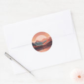 Stickers paysage montagnes (Enveloppe)