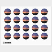 Stickers Paysage Sunset (Feuille)