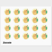 Stickers Peachy (Feuille)