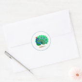 Stickers Peacock (Enveloppe)