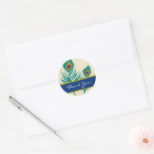 Stickers Peacock Feather (Enveloppe)