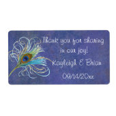 Stickers Peacock Glory Favoriser (Devant)