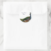 Stickers Peacock vintages (Sac)