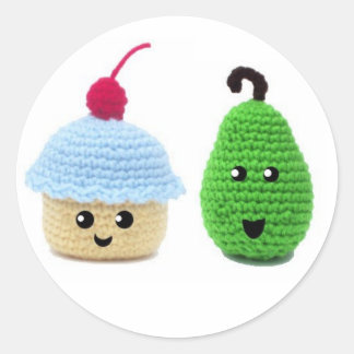 Stickers Pear et Cupcake