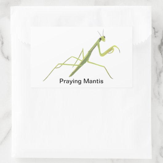 Stickers Peinture des insectes de Mantis (Sac)