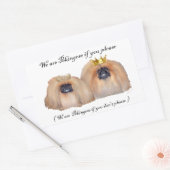 Stickers Pekingese (Enveloppe)