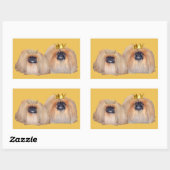 Stickers Pekingese (Feuille)