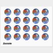 Stickers Pembroke Welsh Corgi (Feuille)