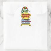 Stickers Pensacola Beach SIGNE 3" (Sac)