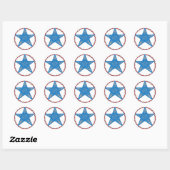 Stickers Pentacle (Feuille)