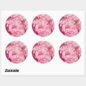 Stickers Peony rose (Feuille)