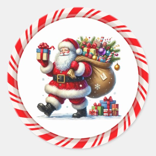 Stickers père Noël (Devant)