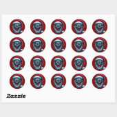 Stickers père Noël (Feuille)