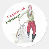 Stickers Père Noël de livraison de Noël (Devant)