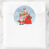 Stickers Père Noël du Pôle Nord (Sac)