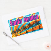 Stickers père Noël Monica 5 Palm Trees (Enveloppe)