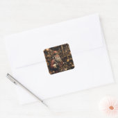 Stickers Père Noël Steampunk (Enveloppe)