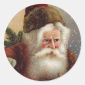 Stickers Père Noël victorien (Devant)