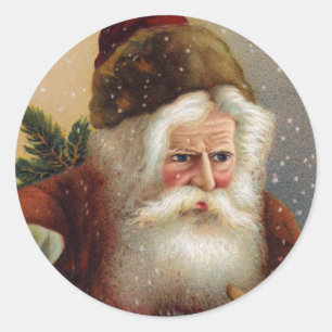 Stickers Père Noël victorien