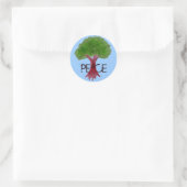 Stickers personnalisables Arbre de Paix (Sac)