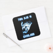 Stickers personnalisables Ghoulardi (Turn Blue) (Enveloppe)