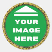 Stickers - Personnalisé - Ajouter image / texte (Devant)