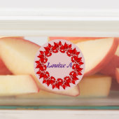 stickers personnalisées à cadre mignon (Apposé)