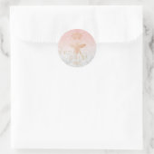 Stickers Personnaliser Rose de Parties scintillant (Sac)