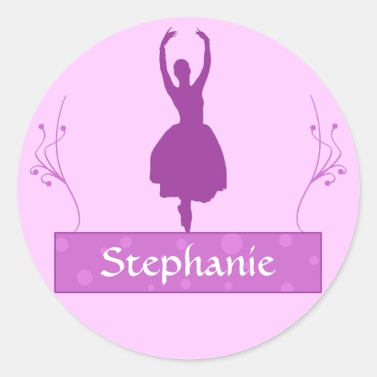 Stickers personnalisés Ballerina (Devant)