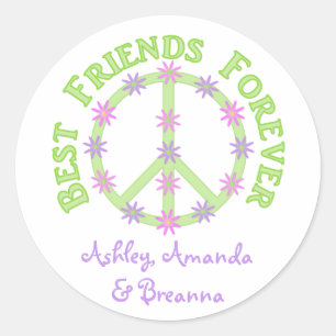 Stickers Personnalisés Best Friends Forever