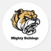 Stickers Personnalisés Bulldogs (Devant)