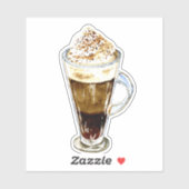 Stickers personnalisés en vinyle découpés sur mesu (Feuille)