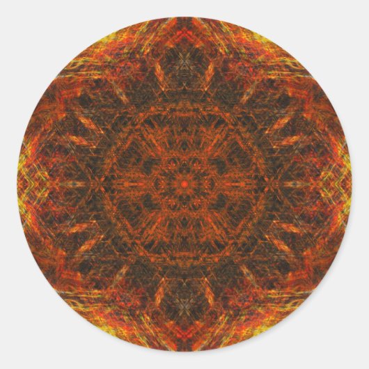 Stickers personnalisés Fire Star (Devant)