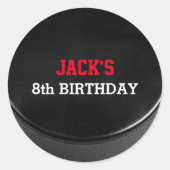 Stickers Personnalisés Hockey (Devant)