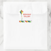 Stickers personnalisés Kite Stripes (Sac)