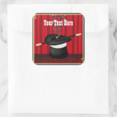 Stickers Personnalisés Magicien (Sac)