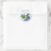 Stickers Personnalisés Panier Lilacs Violet (Sac)