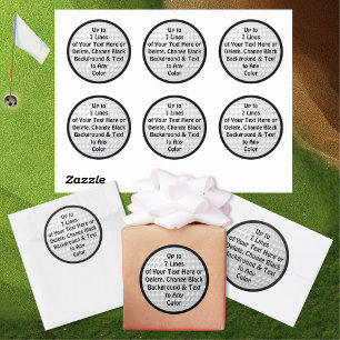 Stickers personnalisés pour le golf ou supprimer