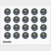 Stickers personnalisés Watercolor Wild One | Sombr (Feuille)
