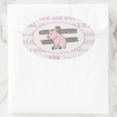 Stickers Petit Piglet Rose (Sac)