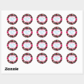 Stickers Petit Sugar Rush Sucre Rush Cute Cupcake (Feuille)